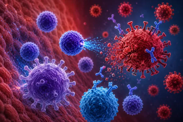 How does your immune system fight a virus?